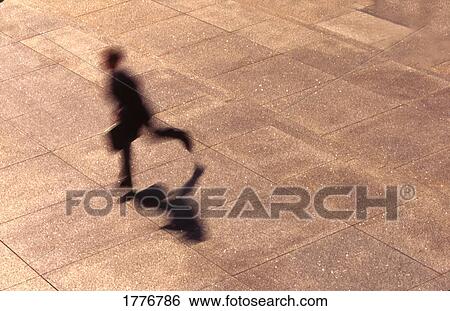 Stock Photograph - On the run. Fotosearch