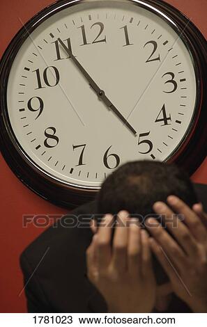 Stock Image - Pressure of time. Fotosearch