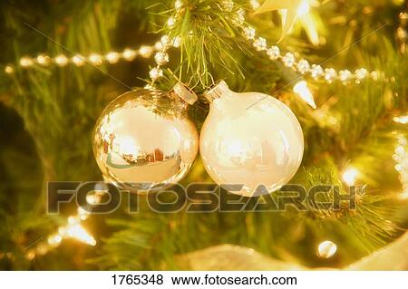 Stock Photo - A Christmas tree. Fotosearch