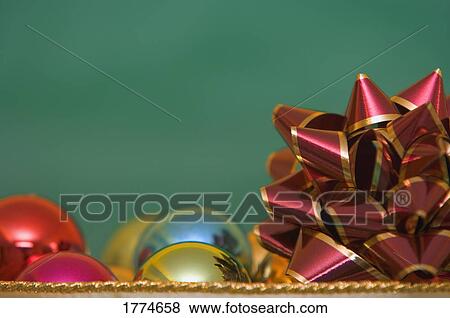 Stock Photo - Christmas decorations. Fotosearch