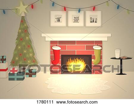 Christmas Eve and waiting for Santa View Large Photo Image Stock Image - Christmas Eve and waiting for Santa. Fotosearch