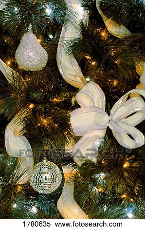 Closeup of a Christmas tree View Large Photo Image Stock Photography - Closeup of a Christmas tree. Fotosearch