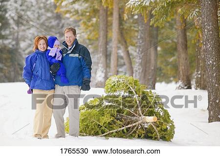 Stock Image - Portrait of a family. Fotosearch