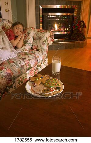 Stock Photography - Waiting for Santa. Fotosearch