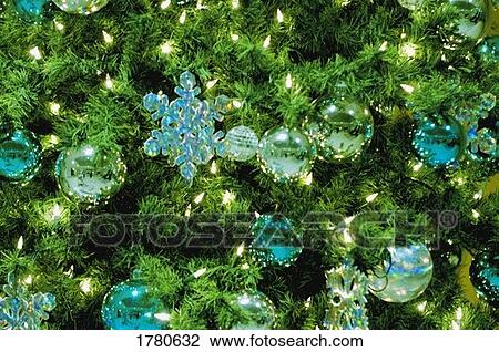 A decorated Christmas tree View Large Photo Image Stock Image - A decorated Christmas tree. Fotosearch
