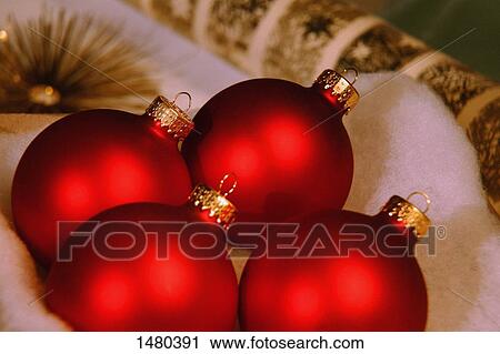 Stock Image - Christmas decorations. Fotosearch