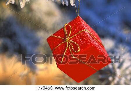 Closeup of a red present View Large Photo Image Stock Image - Closeup of a red present. Fotosearch