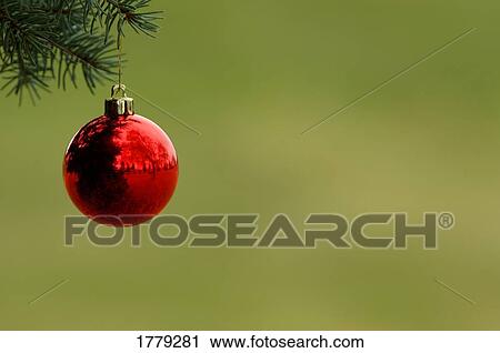 Stock Image - Closeup of a tree ornament. Fotosearch