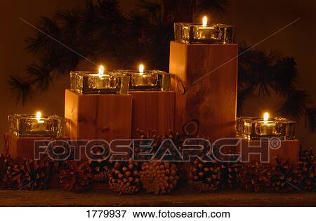 Decorative candles View Large Photo Image Stock Photo - Decorative candles. Fotosearch