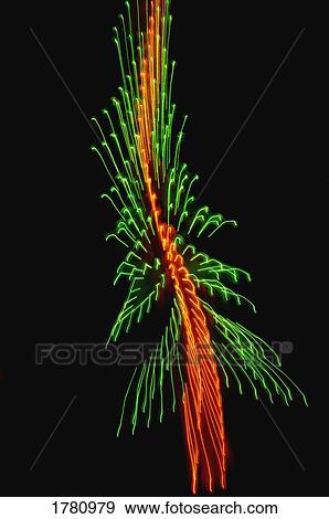 Stock Photo - Light display. Fotosearch