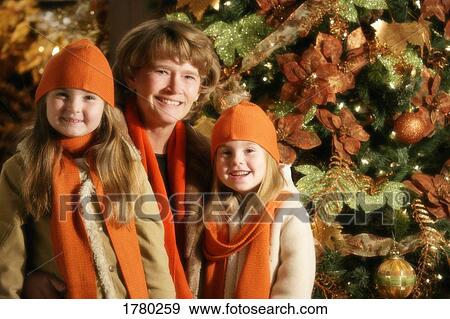 Portrait at Christmas View Large Photo Image Stock Photo - Portrait at Christmas. Fotosearch