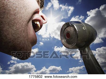 Stock Image - Broadcasting over the airwaves. Fotosearch