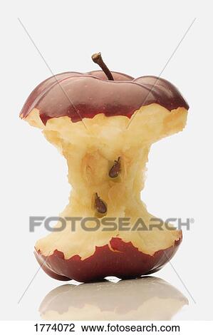 close up of red apple core View Large Photo Image Stock Image - close up of red apple core. Fotosearch
