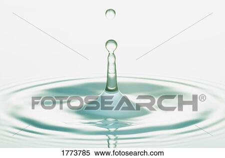 Split second drop of water View Large Photo Image Stock Photography - Split second drop of water. Fotosearch