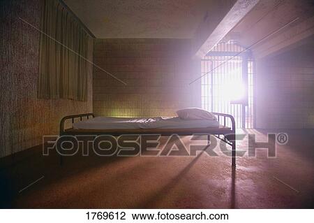 A jail cell View Large Photo Image Stock Image - A jail cell. Fotosearch