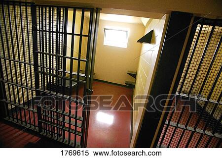 Stock Photography - A prison cell. Fotosearch