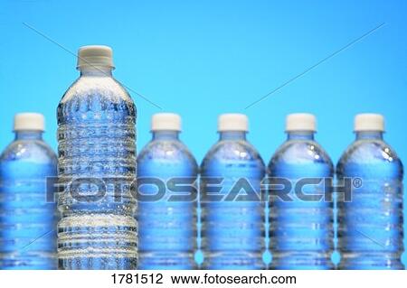 Bottles of water View Large Photo Image Stock Image - Bottles of water. Fotosearch