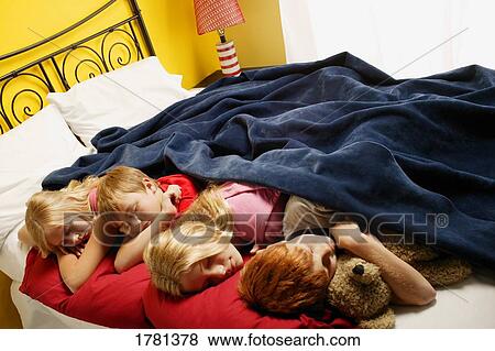 Children asleep View Large Photo Image Stock Photo - Children asleep. Fotosearch