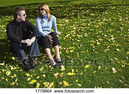 Picture - Couple with sunglasses on. Fotosearch