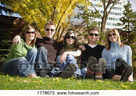 Group of people with sunglasses View Large Photo Image Stock Image - Group of people with sunglasses. Fotosearch