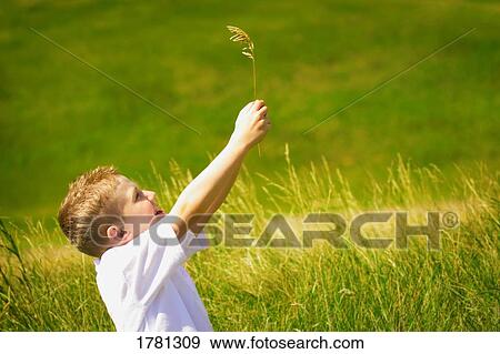 Stock Photo - Carefree child. Fotosearch