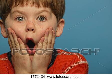 Child with surprised expression View Large Photo Image Picture - Child with surprised expression. Fotosearch