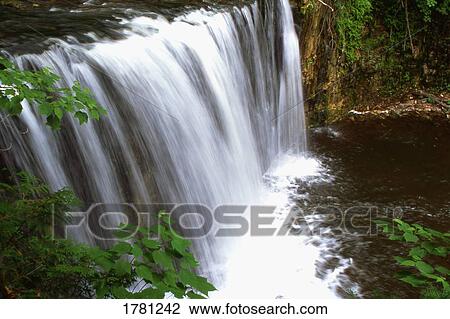 A beautiful waterfall View Large Photo Image Stock Image - A beautiful waterfall. Fotosearch