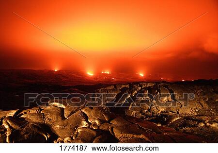 Volcanic activity View Large Photo Image Stock Photo - Volcanic activity. Fotosearch