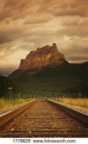 Stock Photo - A scenic railroad. Fotosearch