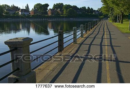 Stock Photo - Along the Rideau Canal. Fotosearch