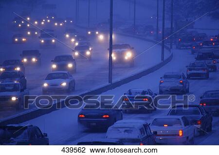 Driving in winter View Large Photo Image Stock Image - Driving in winter. Fotosearch