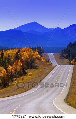 Stock Image - Mountain route. Fotosearch
