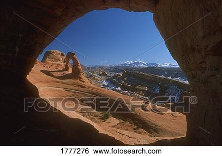 Delicate Arch, Arches National Park, Utah, U. S. A. View Large Photo Image Stock Photograph - Delicate Arch, Arches National Park, Utah, U. S. A.. Fotosearch