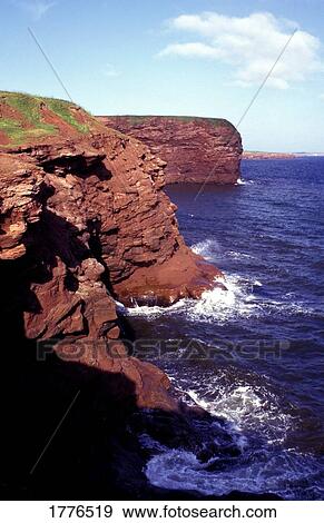 Rocky cliffs and coastline View Large Photo Image Stock Photo - Rocky cliffs and coastline. Fotosearch