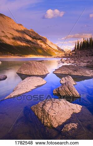 Stock Photo - Scenic mountain lake. Fotosearch