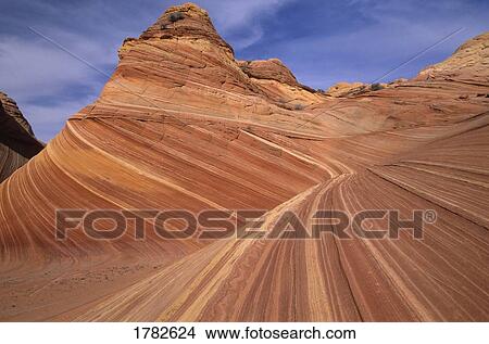 Striations in the sandstone View Large Photo Image Picture - Striations in the sandstone. Fotosearch