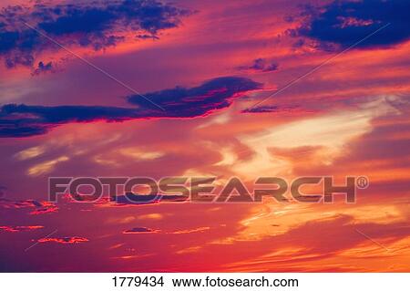 A colorful sky View Large Photo Image Picture - A colorful sky. Fotosearch