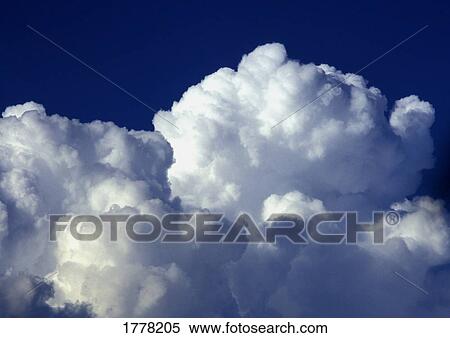 Stock Photography - Clouds in the sky. Fotosearch