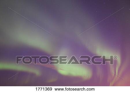 Stock Photo - Northern lights. Fotosearch
