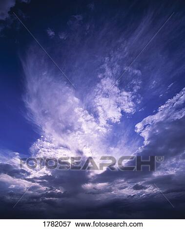 Sun hiding behind clouds in sky View Large Photo Image Stock Photo - Sun hiding behind clouds in sky. Fotosearch
