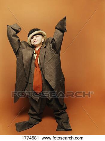 Child in dress up clothes View Large Photo Image Stock Image - Child in dress up clothes. Fotosearch