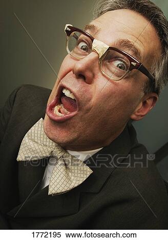 Nerdy business man View Large Photo Image Stock Photography - Nerdy business man. Fotosearch