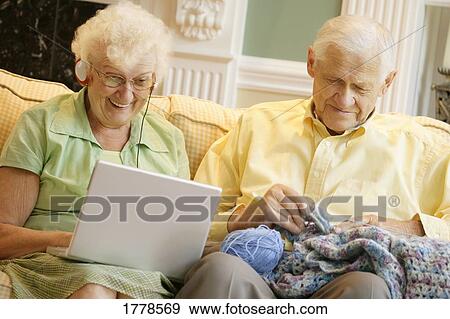 Stock Photo - Seniors activities. Fotosearch