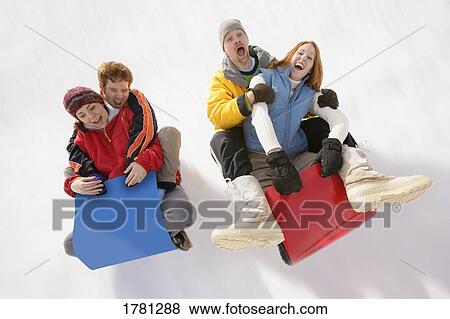Sliding down a hill View Large Photo Image Stock Photo - Sliding down a hill. Fotosearch
