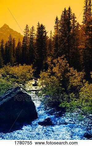 Stock Photography - Beautiful mountain scene. Fotosearch
