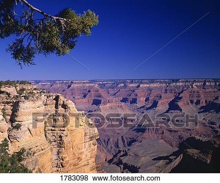 Stock Photo - Buttes and cliffs, Grand Canyon National Park. Fotosearch