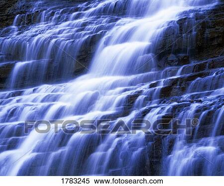 Cascading waterfall View Large Photo Image Stock Photography - Cascading waterfall. Fotosearch