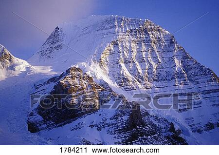 Mount Robson, British Columbia View Large Photo Image Stock Image - Mount Robson, British Columbia. Fotosearch