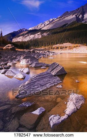 Stock Photo - Scenic mountain lake. Fotosearch