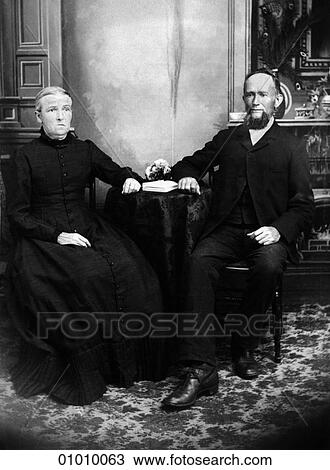 Stock Image - Portraits greyscale. Fotosearch